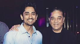 Siddharth and Kamal Haasan