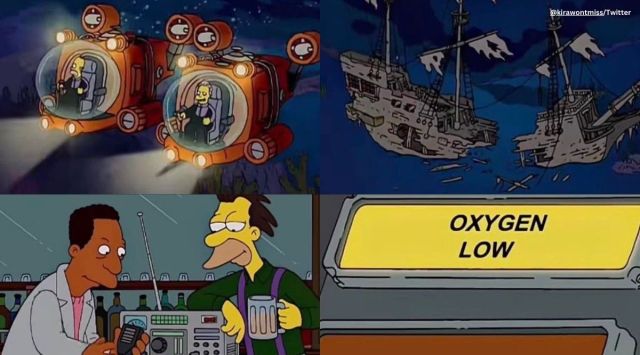 Simpsons OceanGate wreckage