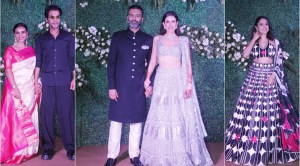 Inside Sonnalli Seygall-Ashesh Sajnani’s wedding reception: Rajkummar Rao-Patralekhaa, Nushrratt Bharucha attend