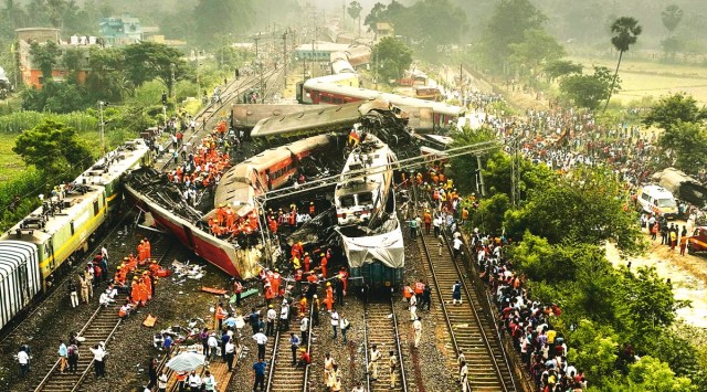 Balasore train accident, Coromandel express accident, Odisha train accident, Odisha train derailment, Shalimar Chennai Coromandel Express derailment, indian express