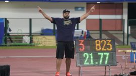 Shot putter Tajinderpal Singh Toor.