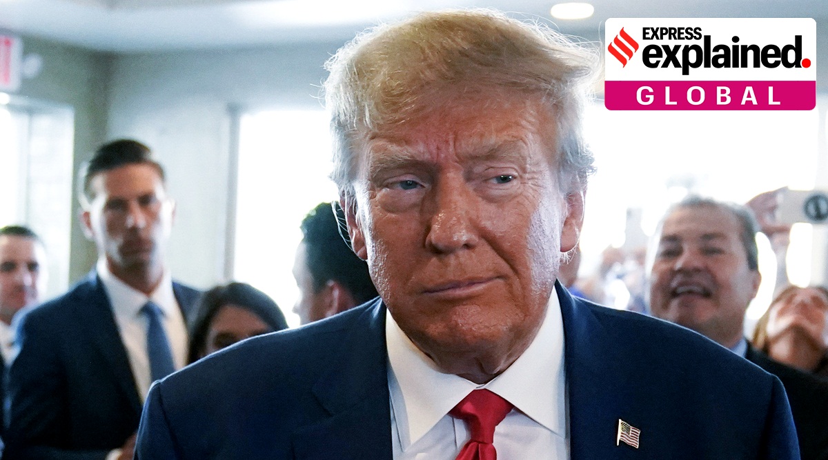 Former President Donald Trump visits Versailles restaurant on Tuesday, June 13, 2023, in Miami, after his court appearance.