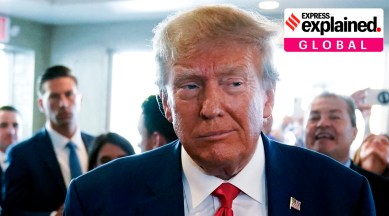 Former President Donald Trump visits Versailles restaurant on Tuesday, June 13, 2023, in Miami, after his court appearance.