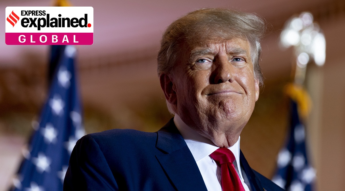 Former US President Donald Trump.