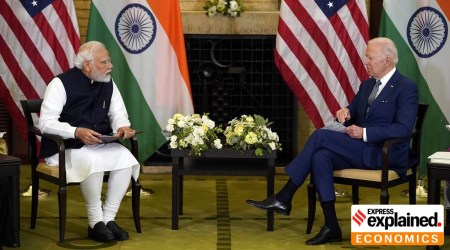 US President Joe Biden and Prime Minister Narendra Modi.