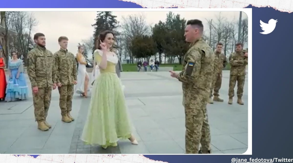 Ukrainian Army Personnel Recreate Naatu Naatu Video Watch Trending   Ukrainian Army Personnel Recreated Naatu Naatu Video 