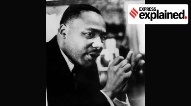 American civil rights leader martin luther king jr.