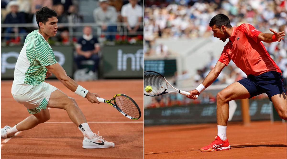 Carlos Alcaraz and Novak Djokovic will meet in a youth-vs.-experience ...