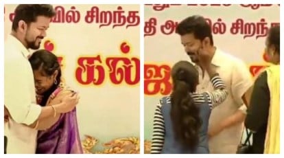 Vijay Full Sex - Fans hug Vijay, pull his cheeks as he felicitates Tamil Nadu state toppers.  See pictures, videos | Tamil News - The Indian Express
