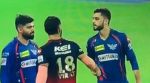 Virat Kohli and Naveen-ul-Haq were involved in a heated argument after the match. (Screengrab)