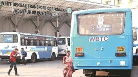 WBTC fare hike, poll duty, Bus operators demands on poll duty, West Bengal Transport Department, State Election Commission, bengal panchayat elections, indian express, indian express news