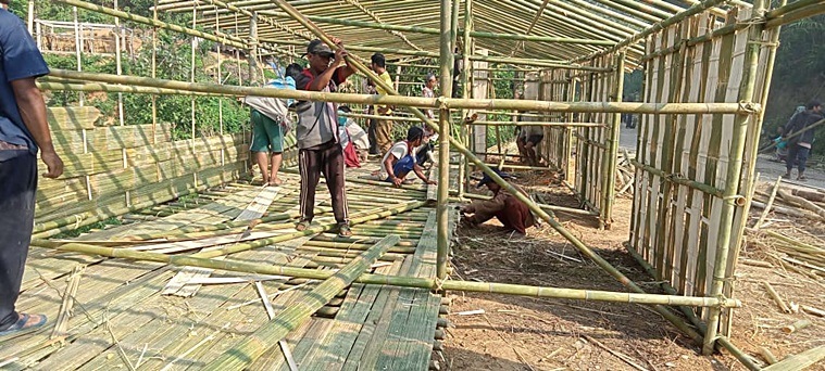 manipur displacement, mizoram relief camps
