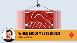 When Modi meets Biden copy Modi, Modi US visit, Biden