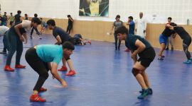 Young wrestlers in Haryana