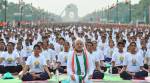 International Yoga Day, State-level yoga event, Surat yoga event, MoS Harsh Sanghavi, indian express, indian express news