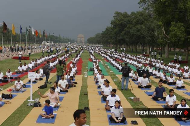 Yoga Day delhi_prem pandey
