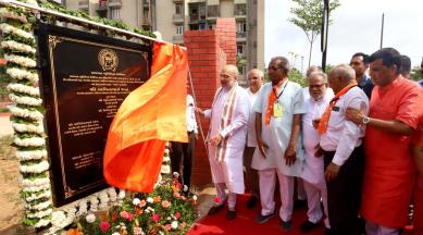 amit shah ahmedabad garden