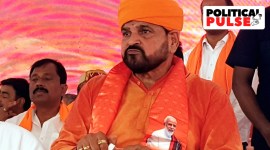 BJP MP Brij Bhushan Sharan Singh in Gonda