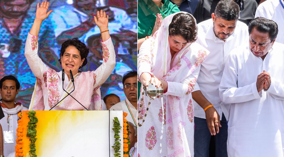 Madhya Pradesh elections: Priyanka Gandhi kick-starts Congress's campaign  in Jabalpur, hits out at BJP over jobs, scams | India News,The Indian  Express