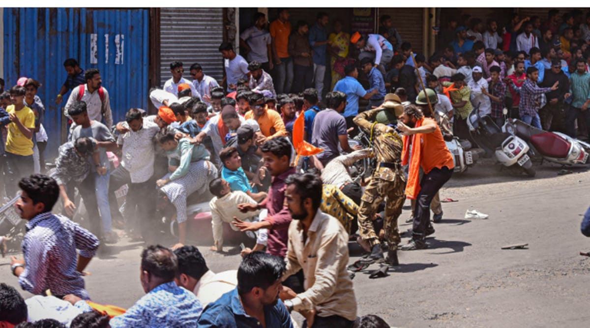 Violence in Kolhapur