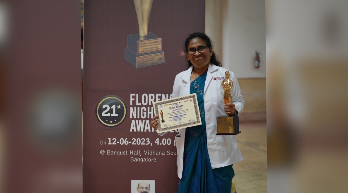Unsung Heroes: Empathy, sympathy important in nursing profession, says Florence Nightingale awardee Jemimal Christopher - Vimarsana News