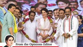 Priyanka Gandhi Vadra in Jabalpur