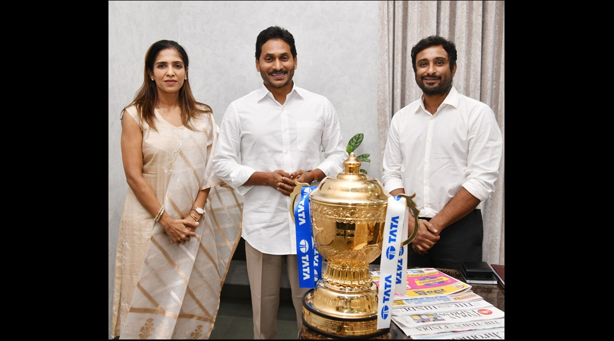 Ambati Rayudu, the cricketer, meets with AP CM Jagan Reddy, causing speculation that he may join YSRCP.