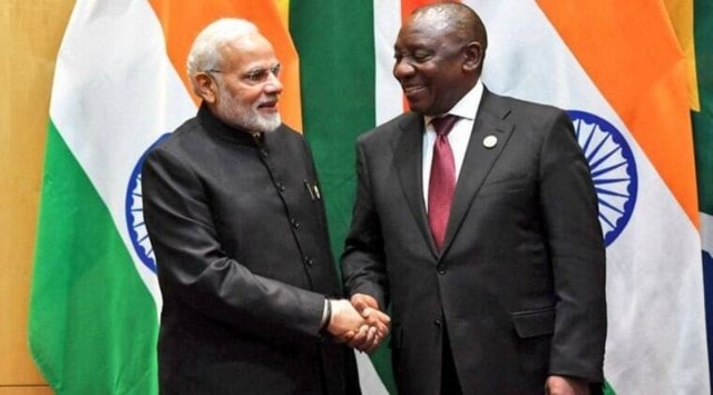 BRICS summit, Narendra Modi, South Africa, Cyril Ramaphosa, Indian Express, India news, current affairs