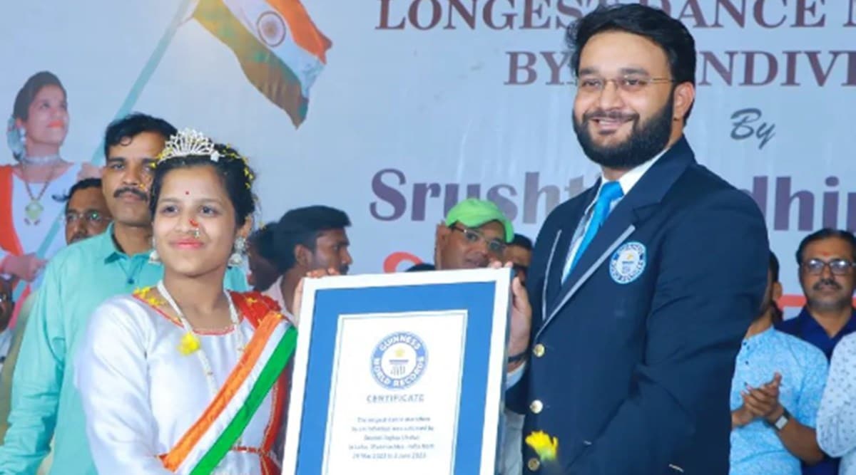Maharashtrian teen sets Guinness World Record with nonstop 127hour