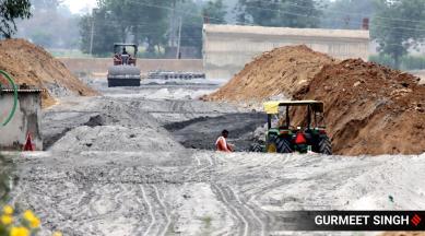 delhi-amritsar-katra expressway work land acquisition punjab and haryana high court