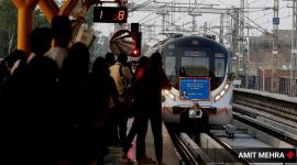 delhi metro liquor bottles