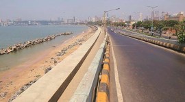 Marine Drive Citizen’s Association, Brihanmumbai Municipal Corporation, Eknath Shinde, location review, toilet facility at marine drive, National Center of Performing Arts, indian express, indian express news