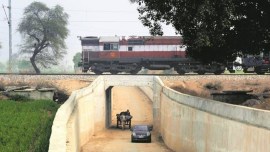 Dhakoli Railway crossing, Underpass