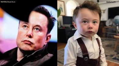 elon musk child AI