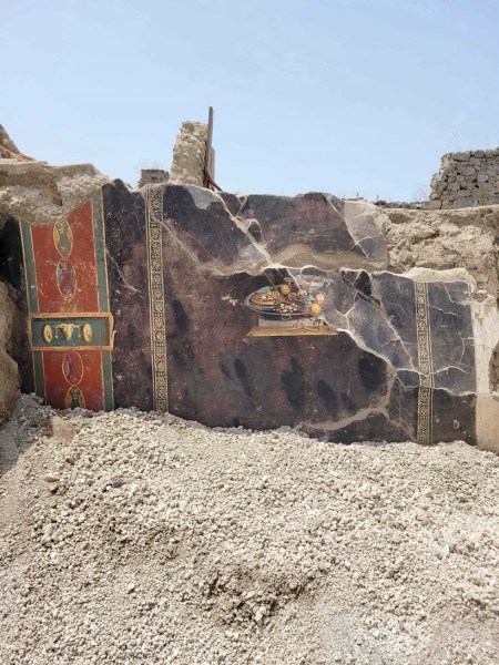 Italy Pompeii Fresco