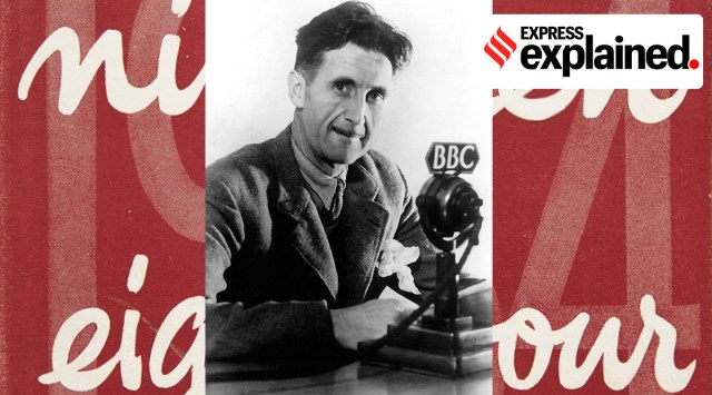 George Orwell, the author of '1984'.