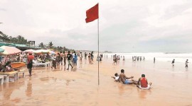 Goa beaches monsoon swimming