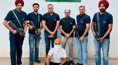 Director General of Police Gaurav Yadav said the gangster identified as Harpreet Singh has been arrested by the anti-gangster task force. (Twitter/@DGPPunjabPolice)