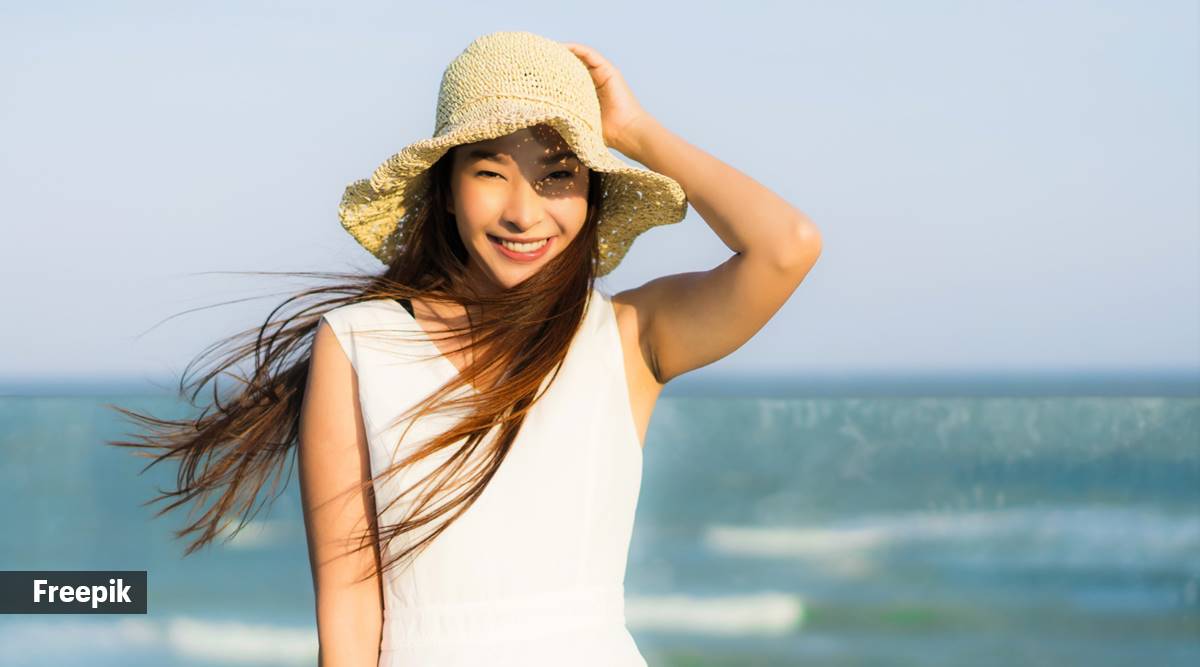 Hats provide excellent sun protection for your hair. As per studies, it is ideal to wear a hat with a brim of at least 3 inches to prevent UV radiation exposure to the hair and face.
