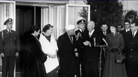 US president with jwaharlal Nehru