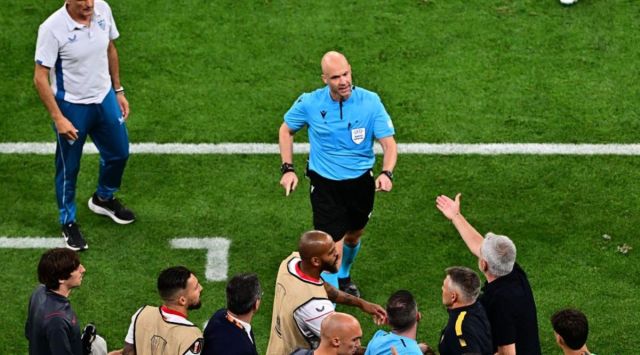 Uefa Condemn Harassment Of Referee Anthony Taylor Romas Jose Mourinho Charged Over Abusive 