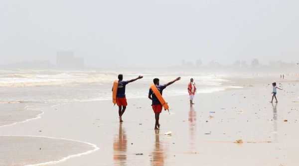 Cyclone Biparjoy: Juhu beach