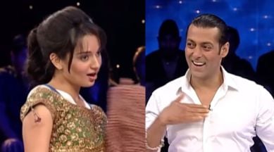 Salman Khan Ka Sex Video Nangi Video - Kangana Ranaut posts old video with Salman Khan, asks, 'SK, why do we look  so young?' | Bollywood News - The Indian Express