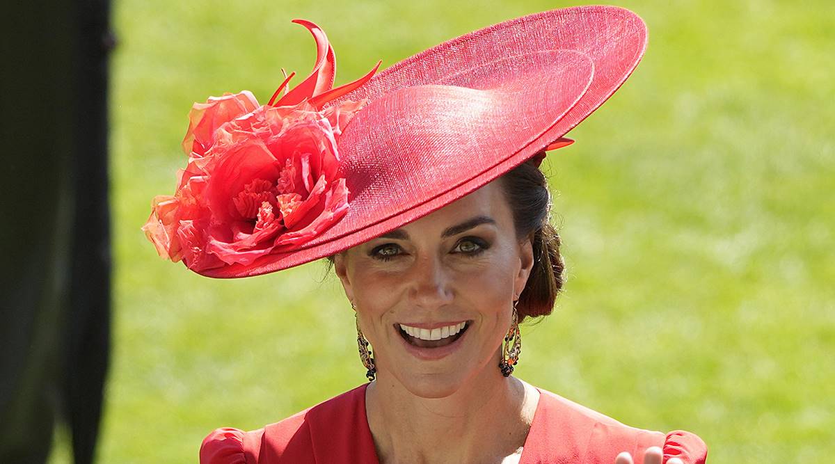 Kate Middleton keeps it bright and beautiful in a red dress at Royal