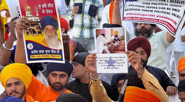 On Blue Star anniversary, pro-Khalistan slogans, call to unite under ...