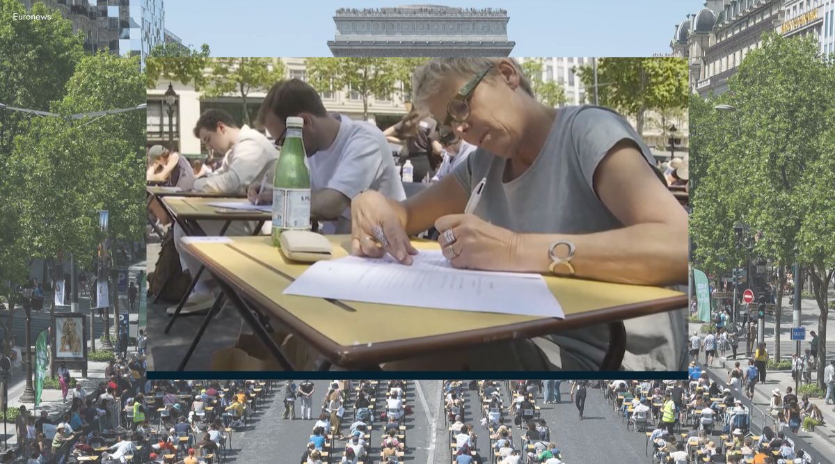 Champs-Elysées in Paris to host world's largest spelling test