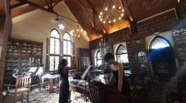 Mumbai library reopening, Mumbai public library, Reading Room, Kala Ghoda statue, indian express, indian express news