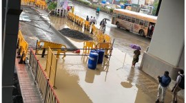 Magathane road cave in