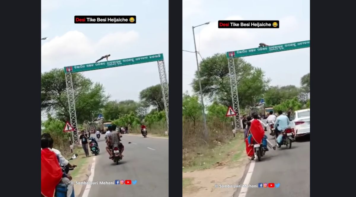 man doing push ups on sign board