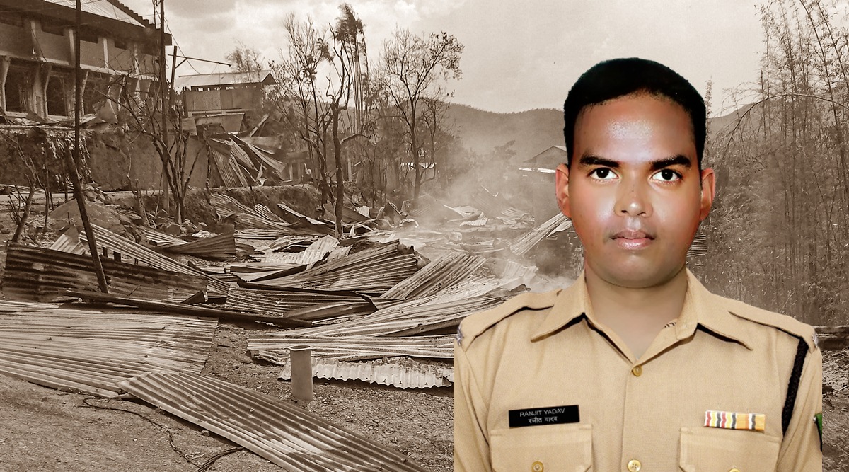 manipur violence, bsf constable killed